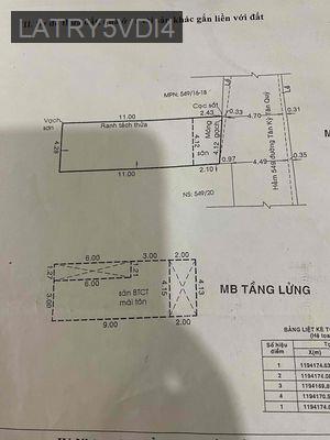 Bán nhà HXH tân kỳ tân quý quận tân phú 4*12m cách aeon tân phú 200m - Phường Tân Quý  -  Quận Tân Phú 
