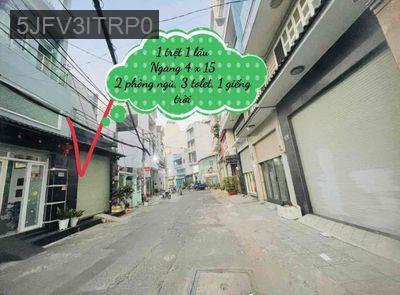 CẦN BÁN GẤP NHÀ MT HẺM 87 NGUYỄN SỸ SÁCH - Phường 15  -  Quận Tân Bình 