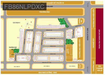 Bán đất - Phường Hòa Lợi  -  Thị xã Bến Cát  - 80m² - 1.25tỷ