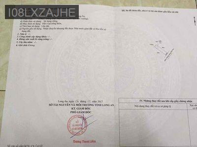 Đất Long An chính chủ - Thị trấn Cần Đước  -  Huyện Cần Đước 