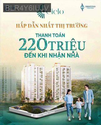 220triệu đã sở hữu căn hộ MT QL1A.cạnh chợ Bình Chánh.gồm 47 tiện ích - Xã Mỹ Yên  -  Huyện Bến Lức 