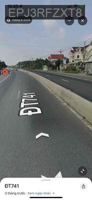 Đất mặt tiền đường QL 14 - ĐT 741_Bình Dương, TP.HCM - Phường Chánh Phú Hòa  -  Thị xã Bến Cát 