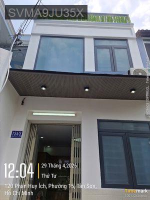 Bán nhà ngay mặt tiền Phan Huy Ích P. 15 Tân Bình KD tốt 3.8 tỷ. - Phường 15  -  Quận Gò Vấp 