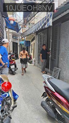 Bán gấp nhà hẻm xây kiên cố 3 tấm - Phường 16  -  Quận 4 