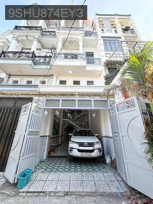 Nhà 3 lầu Lâm Thị Hố Q12 ngay trường học Việt Âu. Có garage xe. - Phường Tân Chánh Hiệp  -  Quận 12 