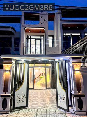 NHÀ MỚI XÂY GẦN KCN CẦU TRÀM - CÓ SÂN TRƯỚC SÂN SAU - 3 TỶ HƠN TÍ!! - Xã Long Trạch  -  Huyện Cần Đước 