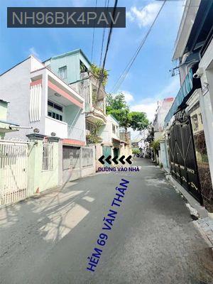 Bán nhà hẻm 69/5C1 Văn Thân, Phường Bình Tiên, TP.HCM - Phường 8  -  Quận 6 