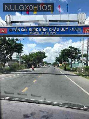 Chủ Kẹt Cần Bán Lô Đất QL50 - Thị trấn Cần Đước  -  Huyện Cần Đước 