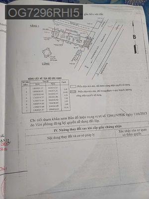 Bán nhà về quê ơ - Phường Trung Mỹ Tây  -  Quận 12 