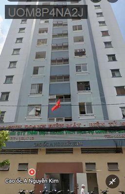 Chung cư Cao Ốc A Nguyễn Kim Q10. DT 56m2 có 2PN sổ hồng riêng - Phường 7  -  Quận 10 