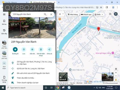 Cần bán lô đất thổ cư 10 x 25 = 250 m2 tại phường Tân An, Long An - Phường 7  -  Thành phố Tân An 