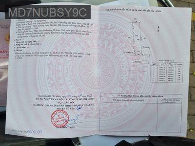 Đất mặt tiền Tỉnh lộ 7 - Xã An Nhơn Tây  -  Huyện Củ Chi 