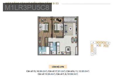 Cần bán căn hộ tầng 33 chung cư saigon royal - Phường 13  -  Quận 4 