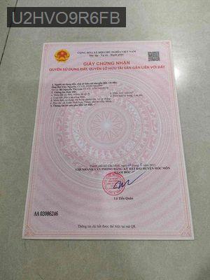 Bán đất full thổ cư, mặt tiền đường 14m ( có thương lượng) - Xã Xuân Thới Sơn  -  Huyện Hóc Môn 