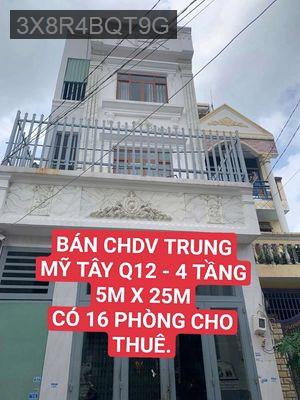 Bán chung cư - Phường Trung Mỹ Tây  -  Quận 12  - 125m² - 7.6tỷ