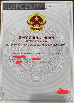 •	LÔ GÓC 2 MT – NGANG 8M – DT SD ~190m² – GIÁ 29,5 TỶ 	•	ĐẤT GÒ VẤP – - Phường 5  -  Quận Gò Vấp 