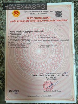 BÁN NHÀ ĐẸP 2 TẤM 6X11M 2/NGUYỄN VĂN QUÁ CHỢ CẦU Q12 - Phường Đông Hưng Thuận  -  Quận 12 