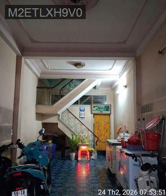 Nhà HXH, 4,5m dài 17m đúc 3 tấm rưỡi suốt sổ hồng chính chủ 1 đời - Phường 24  -  Quận Bình Thạnh 
