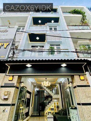 Nhà khu đồng bộ hẻm xehoi4 tầng,6p4pn khép kín 5wc - Phường 14  -  Quận Gò Vấp 