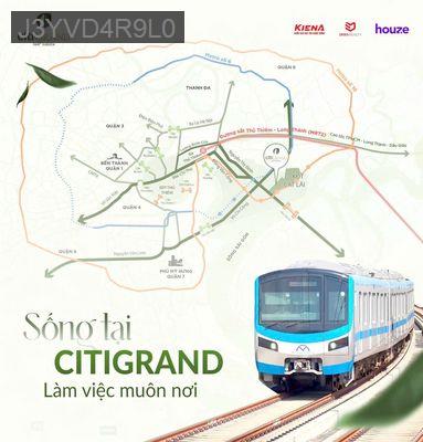 Căn hộ cao cấp Citi Grand Q2 - Chỉ từ 2,8 tỷ gần tuyến Metro tiện - Phường Cát Lái  -  Quận 2 