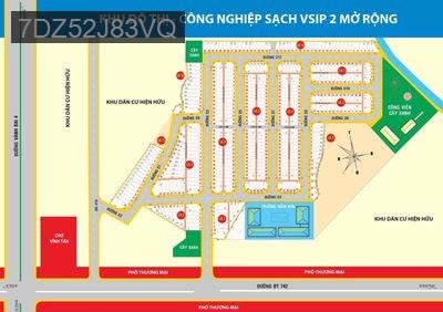 Bán đất - Xã Vĩnh Tân  -  Thị xã Tân Uyên  - 63m² - 1.35tỷ