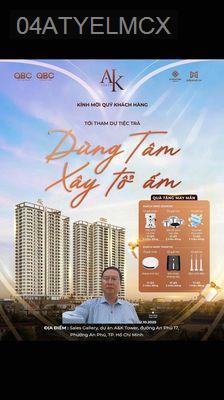 Căn hộ 65,3m2, 2PN, AKTower, An Phú, TP.HCM - Phường An Phú  -  Thị xã Thuận An 