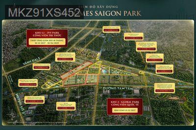 Chỉ 1.99 tỷ Sở Hữu Nhà Phố liền kề 4 tầng Vinhomes Saigon Park - Xã Xuân Thới Sơn  -  Huyện Hóc Môn 