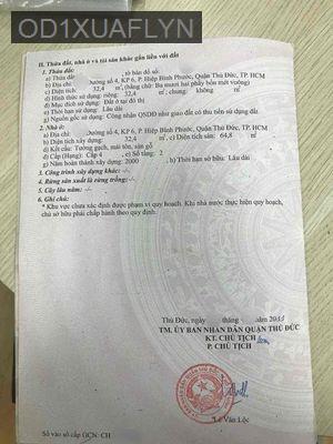 Nhà Shr 32m2 Đối Diện KDT Vạn Phúc - Phường Hiệp Bình Phước  -  Quận Thủ Đức  Nhà Shr 32m2 Đối Diện KDT Vạn Phúc - Phường Hiệp Bình Phước  -  Quận Thủ Đức