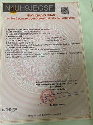 Bán chung cư - Phường Long Trường  -  Quận 9  - 73m² - 2.99tỷ