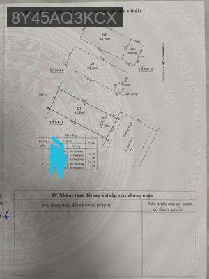 54m2 nhà 3 tầng 4pn 4wc  giá chỉ 5.6 tỷ hoàn công đủ nhà đẹp ở ngay - Phường Long Thạnh Mỹ  -  Quận 9 