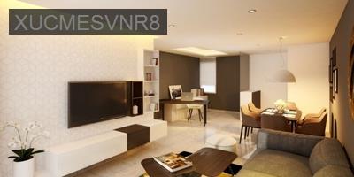 Bán CC Valeo Đầm Sen 87m², 2PN 2WC, full nội thất, sổ sẵn, giá 4.4 tỉ - Phường Hòa Thạnh  -  Quận Tân Phú 