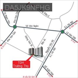 Bán cc TDH 75m2 - Phường Trường Thọ  -  Quận Thủ Đức 