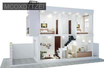 Bán nhà 5x20m, 1 trệt 1 lầu, 2 mặt hẻm Lê Đình Cẩn, sổ hồng chính chủ - Phường Tân Tạo  -  Quận Bình Tân 
