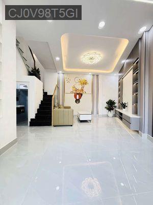 Nhà Lầu 2 Tầng Hẻm 4met Ô TÔ Đỗ Cửa - Xã Tân Hiệp  -  Huyện Hóc Môn 