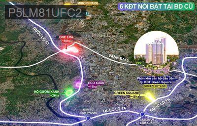 Green Skyline căn Studio dự án hot nhất Dĩ An - Phường Đông Hòa  -  Thị xã Dĩ An 