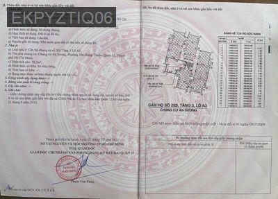 BÁN CĂN HỘ CHUNG CƯ AN SƯƠNG SHR 70M2 VIEW CÔNG VIÊN 65HA RẺ 2,45 TỶ - Phường Tân Hưng Thuận  -  Quận 12 