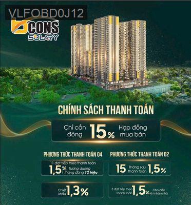 Bán chung cư - Phường Đông Hiệp  -  Thị xã Dĩ An  - 46m² - 1.5tỷ
