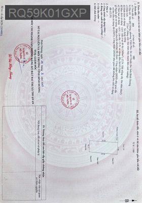 CẦN BÁN 2 CĂN NHÀ VĨNH PHÚ 07, THUẬN AN, CÁCH CỔNG CHÀO 300M - Phường Vĩnh Phú  -  Thị xã Thuận An 