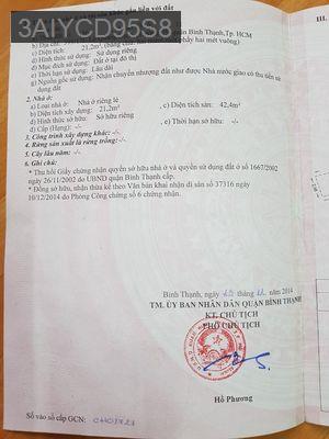 ❗️chính xác 100%❗️Lê Quang Định 2 lầu, 3 phòng ngủ, 3 WC - Phường 5  -  Quận Bình Thạnh 