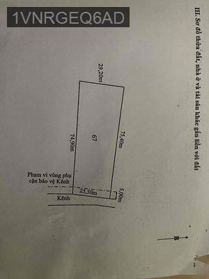 Bán đất Long An chính chủ (còn thương lượng) - Xã Phước Vân  -  Huyện Cần Đước 