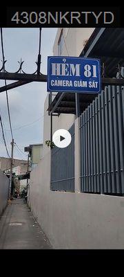Bán nhà 128m2 hẻm ngắn nội bộ đường ĐHT05, F.Tân Hưng Thuận, Q.12 - Phường Tân Hưng Thuận  -  Quận 12 