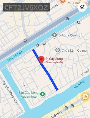 HẺM THÔNG BÌNH ĐÔNG – 188M² KHỦNG QUẬN 8 – NGANG NỞ HẬU HIẾM – 7.X TỶ - Phường 14  -  Quận 8 