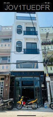 Nhà mới xây, có chổ đậu oto, hẻm 5 mét - Phường Bình Hưng Hòa  -  Quận Bình Tân 