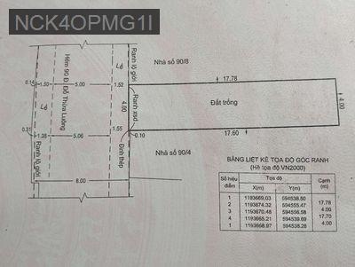 >>CHÍNH CHỦ<< BÁN ĐẤT MẶT TIỀN TÂN QUÝ QUẬN TÂN PHÚ - Phường Tân Quý  -  Quận Tân Phú 