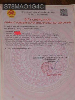 ❌❌ĐẤT NGON GIÁ ĐẦU TƯ 151m2 ĐƯỜNG Ô TÔ 2.7 tỷ ❌ TÂN ĐÔNG HIỆP DĨ AN - Phường Đông Hiệp  -  Thị xã Dĩ An 