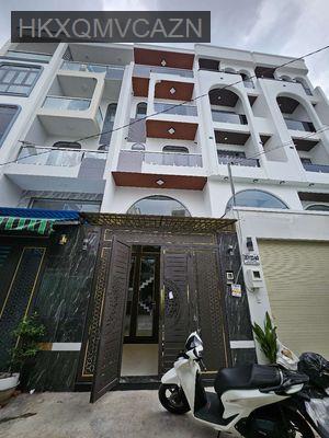 [NHÀ PHỐ 4 TẦNG] XÂY MỚI 100%, HẺM XE HƠI 5,6M - Phường Bình Trị Đông  -  Quận Bình Tân 