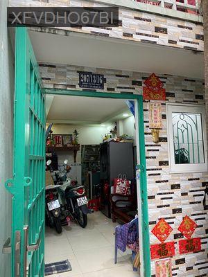 Chính chủ cần bán nhà hẻm nở hậu sổ hồng riêng - Phường Tân Thới Nhất  -  Quận 12 