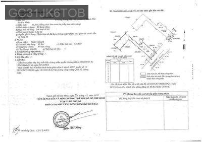 Bán NR 63,8m2, 4,5 tỷ, Đỗ Hành, Q12, HCM, giá siêu hời - Phường Trung Mỹ Tây  -  Quận 12 
