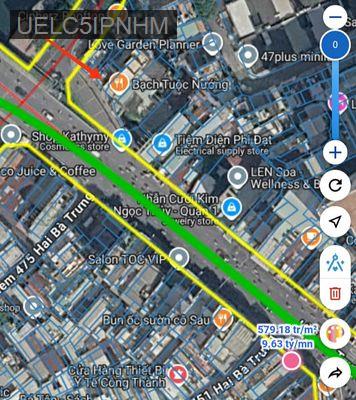 Chính chủ bán nhà đất Hai Bà Trưng Quận 1, Cầu Kiệu - Phường Tân Định  -  Quận 1 