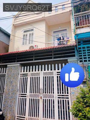 Nhà 1trệt 1 lầu 80,2m2 3PN gần chợ Gà, hẻm xe hơi ( đường 6m ) - Xã Thới Tam Thôn  -  Huyện Hóc Môn 